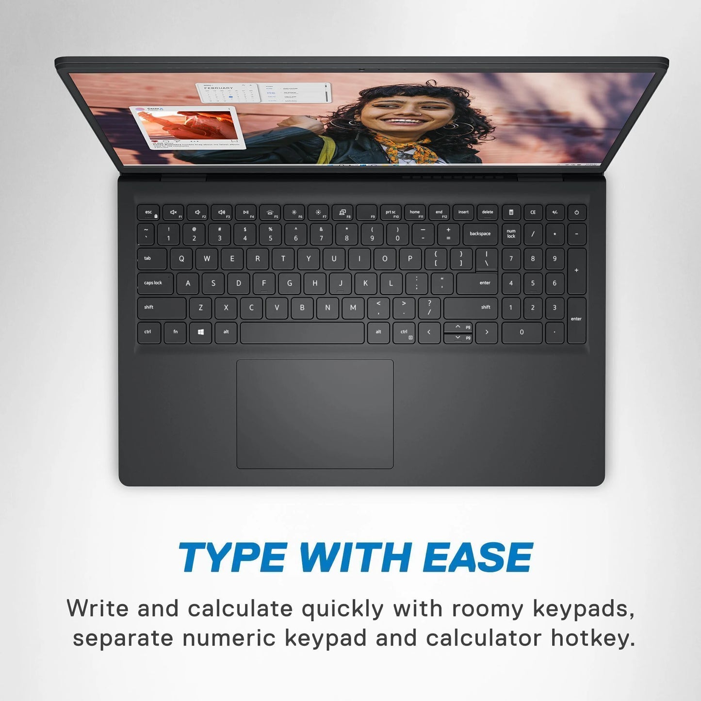Dell DC 15250 Thin & Light Laptop, 13th Gen Intel Core i5-1334U Processor, 8GB, 512GB SSD, 15.6" (39.62cm) FHD Display, Standard Keyboard, Win 11+MSO'24  Carbon Black, 1.62kg