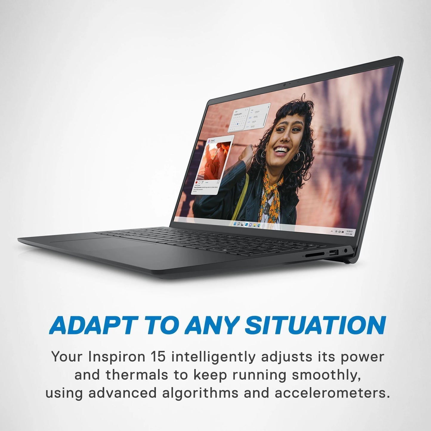 Dell DC 15250 Thin & Light Laptop, 13th Gen Intel Core i5-1334U Processor, 8GB, 512GB SSD, 15.6" (39.62cm) FHD Display, Standard Keyboard, Win 11+MSO'24  Carbon Black, 1.62kg