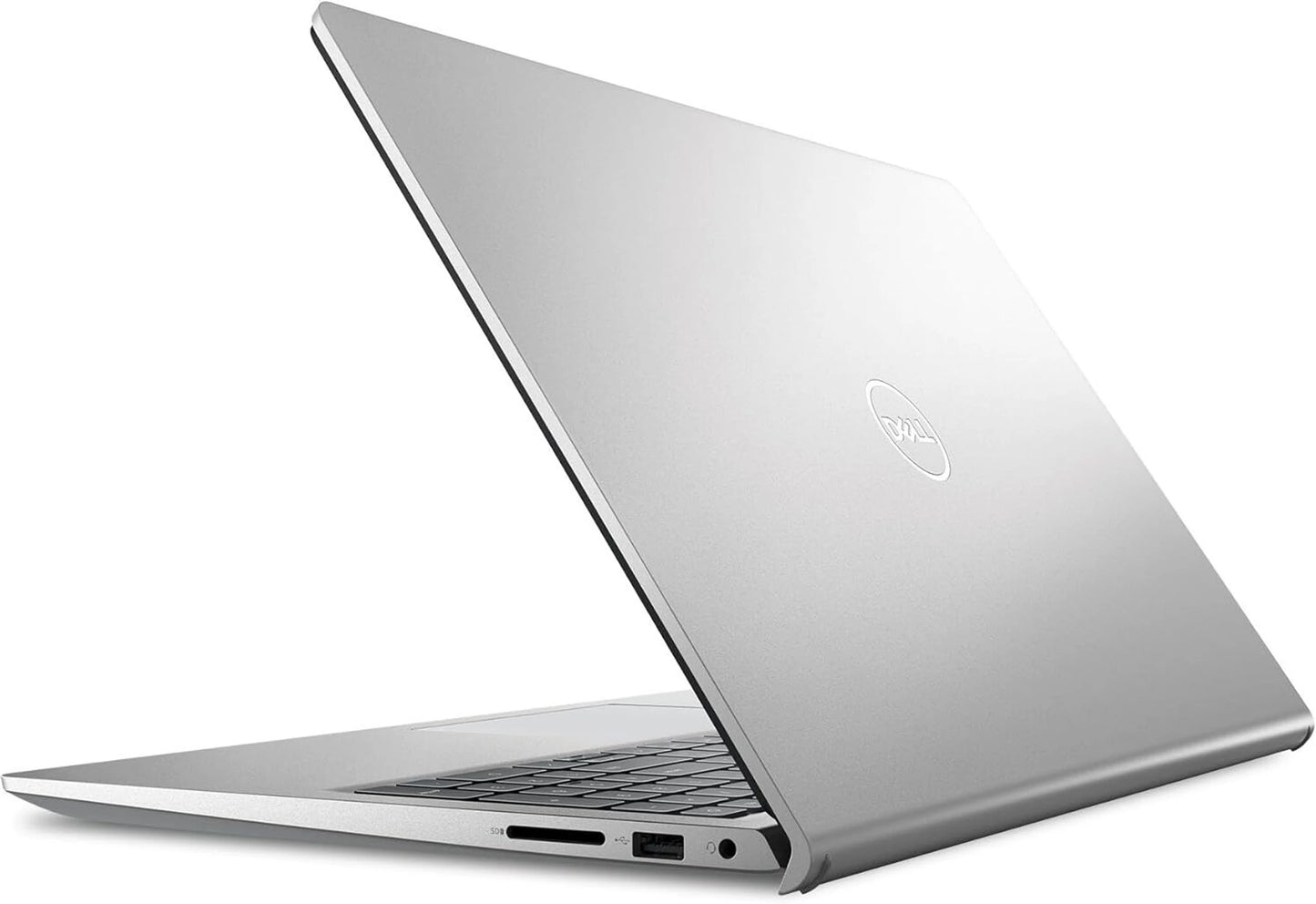 Dell 15 Laptop, 14th Gen Intel Core 3 100U Processor, 8GB, 512GB, Intel UHD Graphics Graphics, 15.6" FHD 120Hz IPS 250 nit Display, 12 Months Mcafee, Win 11 + Office H&S 2024, Platinum Silver, 1.63kg